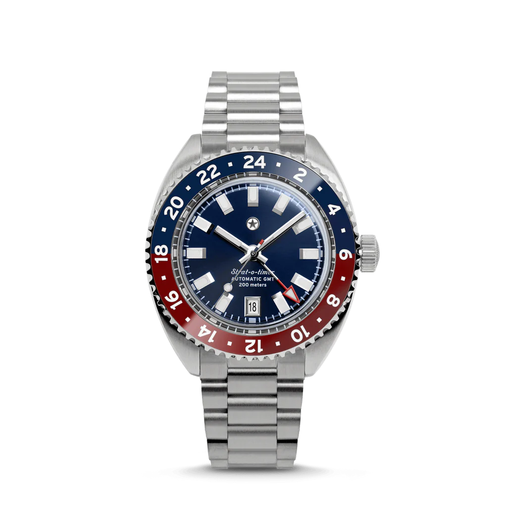 Strat-o-timer GMT: Americana
