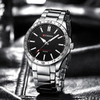 CURREN 8452 Men's Stainless Steel Watch
