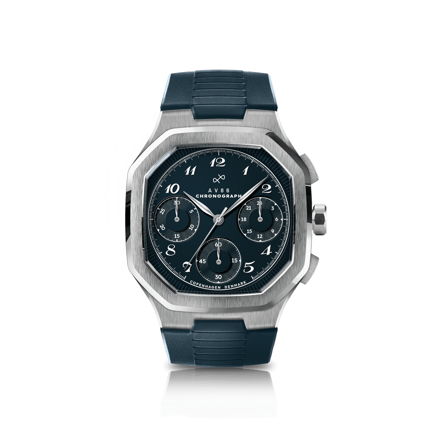 1904 Chronograph, Steel / Blue