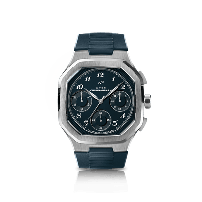 1904 Chronograph, Steel / Blue