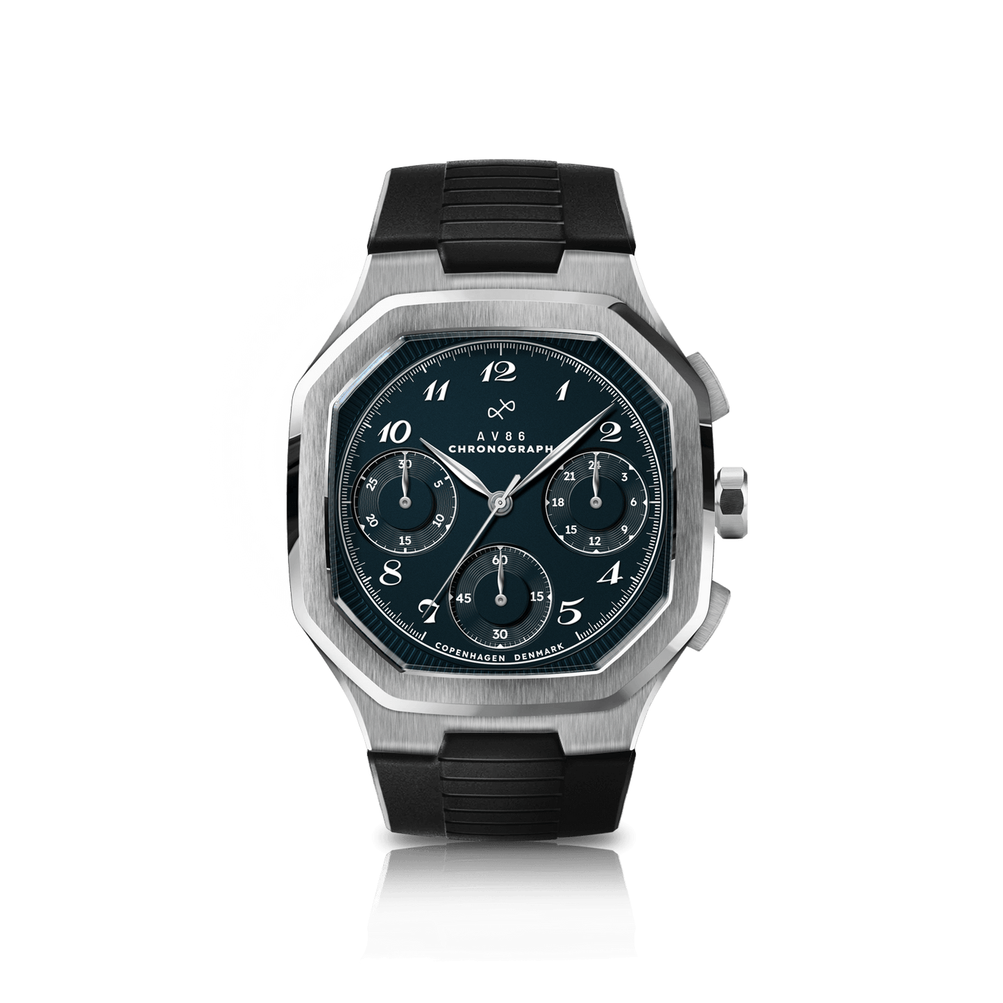 1904 Chronograph, Steel / Blue