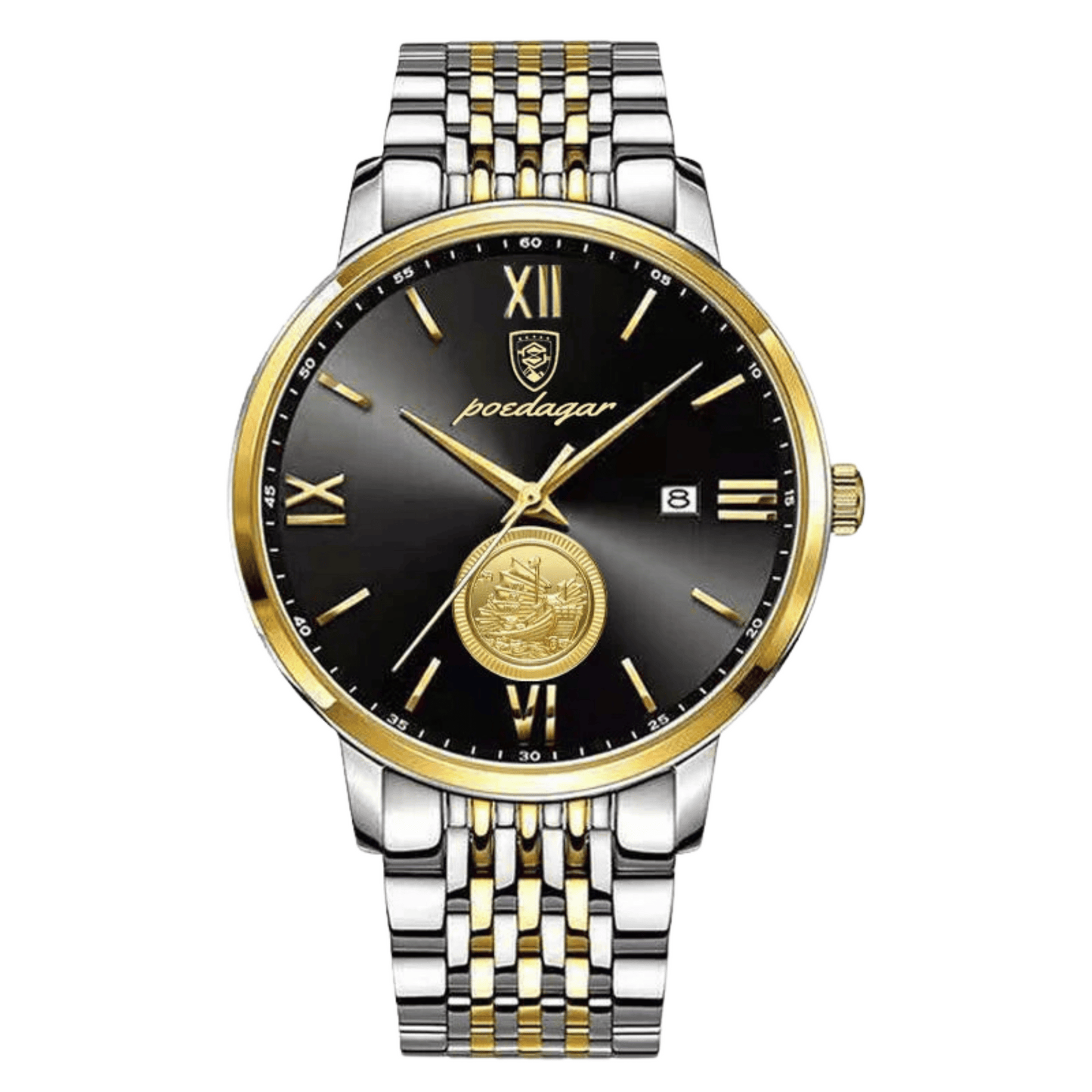 Men's Fortuna Elegant Quartz Steel Watch