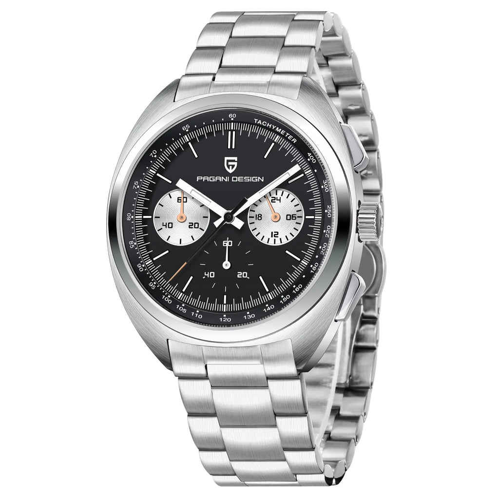 Men's Luxury Panda Dial Watch