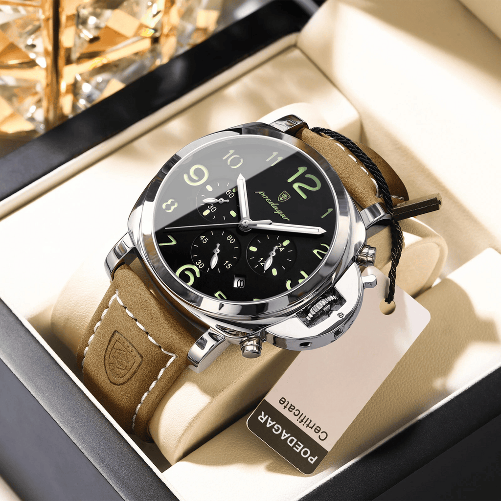 Men's Bordeaux Classic Luxury Quartz Watch