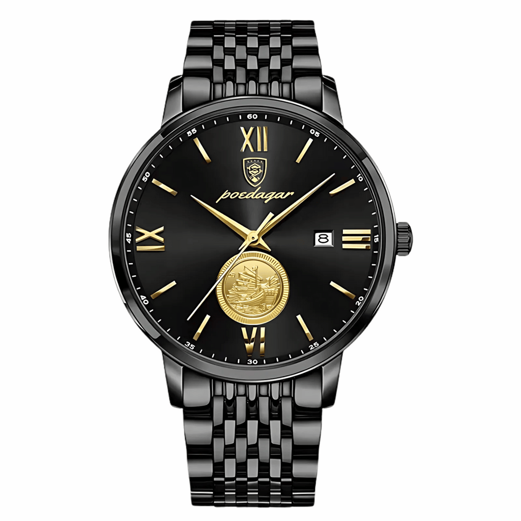 Men's Fortuna Elegant Quartz Steel Watch