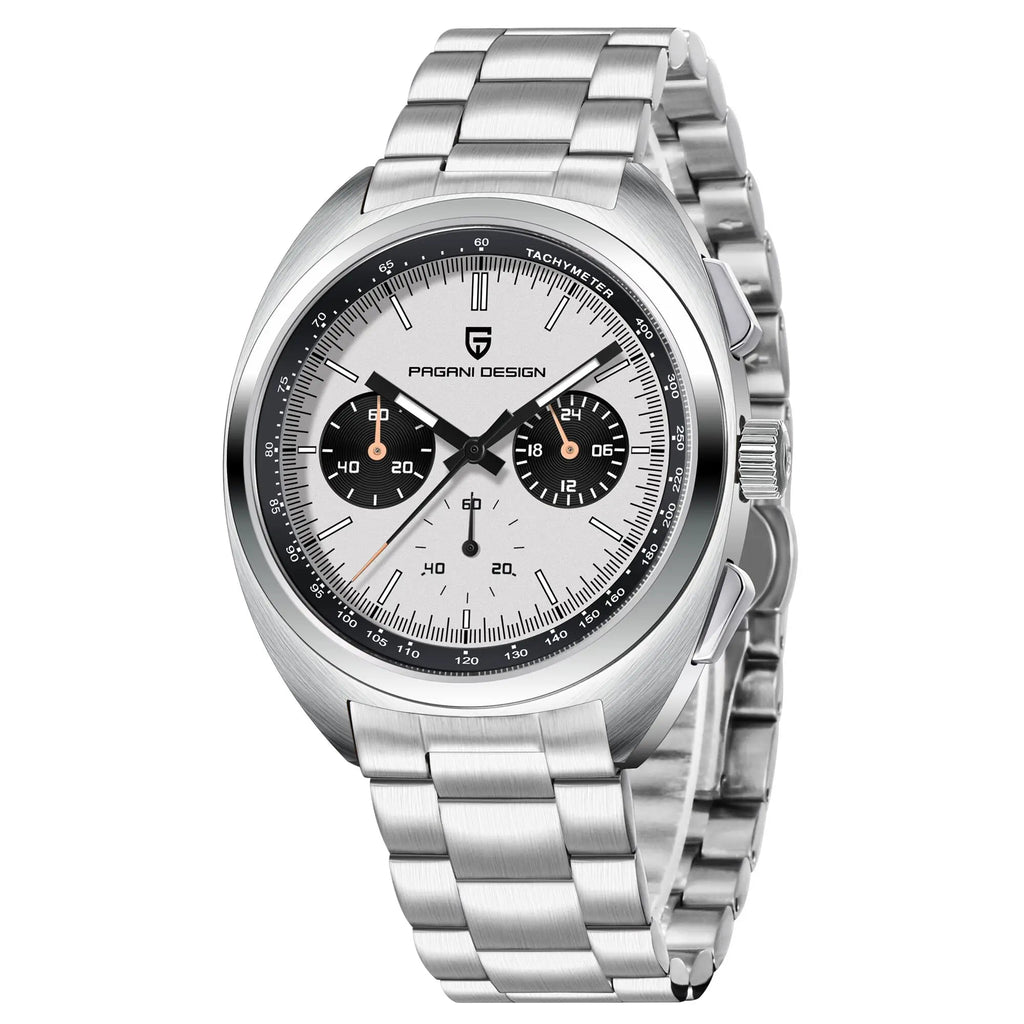 Men's Luxury Panda Dial Watch