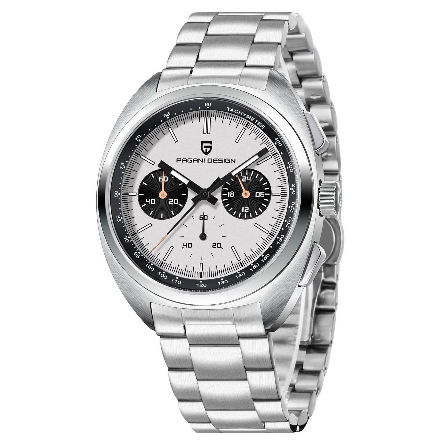 Men's Luxury Panda Dial Watch