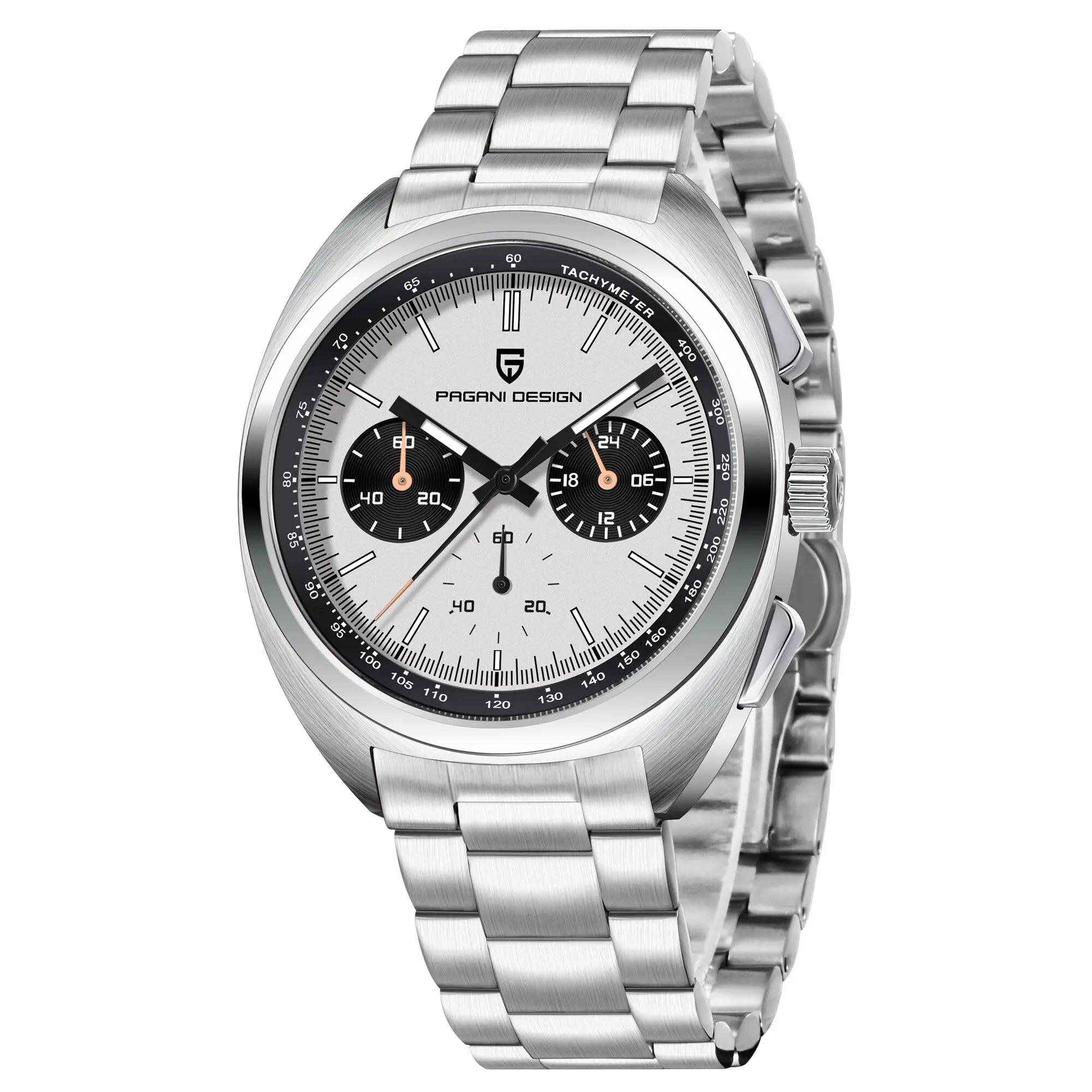Men's Luxury Panda Dial Watch