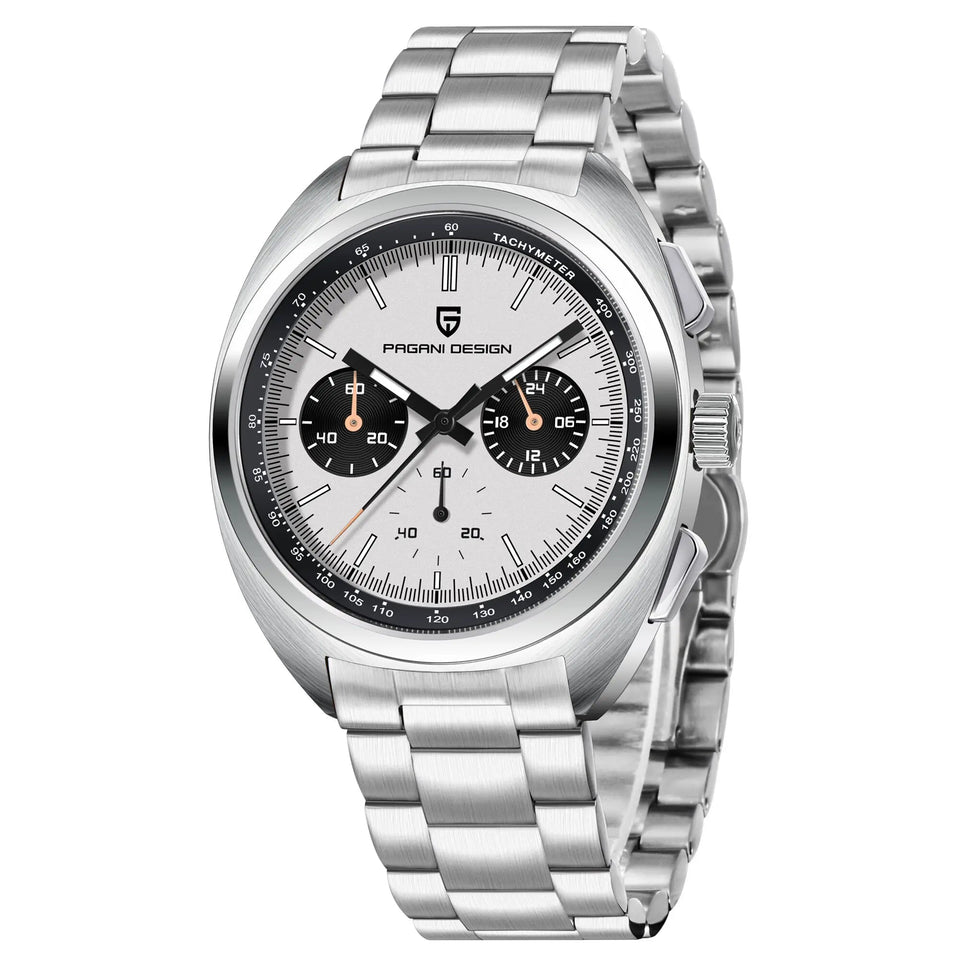 Men's Luxury Panda Dial Watch