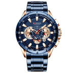 Men's Premium MP027 Watch with Leather Strap