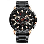Men's Premium MP027 Watch with Leather Strap