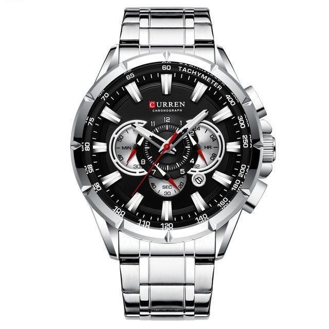 Men's Premium MP027 Watch with Leather Strap