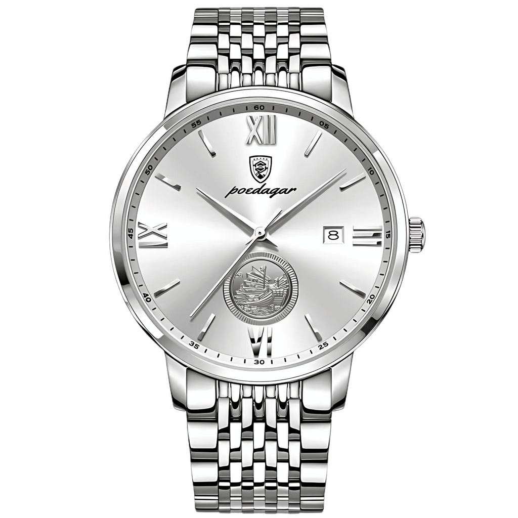 Men's Fortuna Elegant Quartz Steel Watch