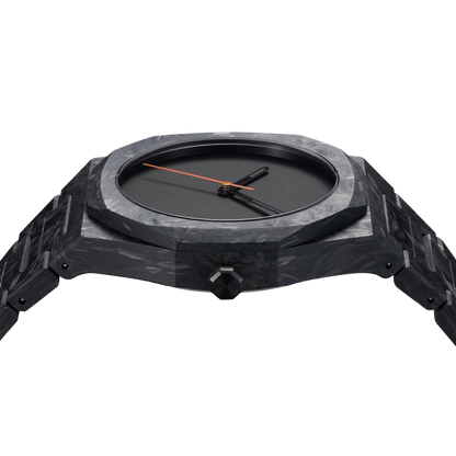 Men's Minimalist Carbon Watch