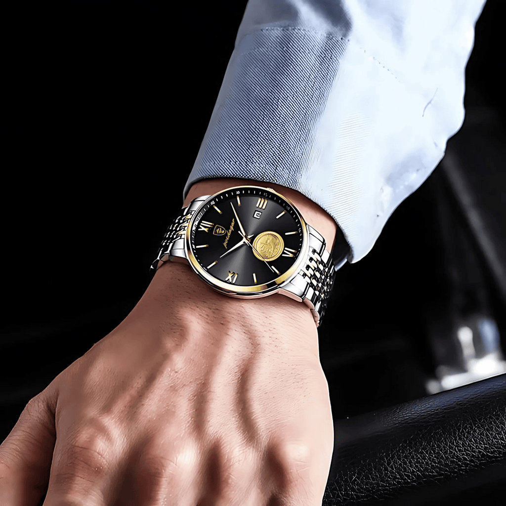 Men's Fortuna Elegant Quartz Steel Watch