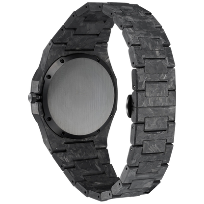 Men's Minimalist Carbon Watch