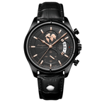 Men's Swiss Leather Watch