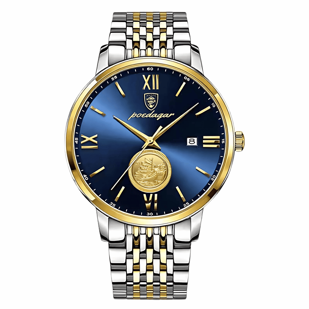 Men's Fortuna Elegant Quartz Steel Watch