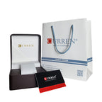 CURREN Original Brand Watch Gift Box & With Carry Bag (Size: 102mm - 110mm - 72mm)
