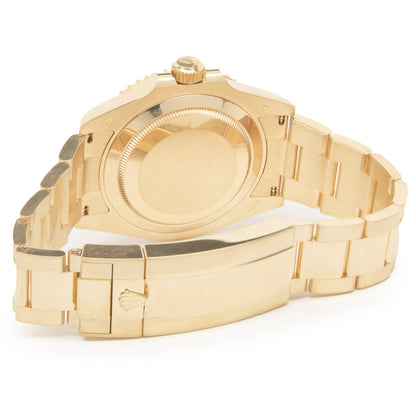 Rolex 18 Karat Yellow Gold Submariner Black / Black 41MM