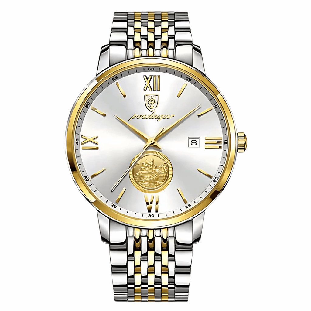 Men's Fortuna Elegant Quartz Steel Watch
