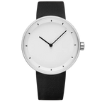 Men's Classic Minimalist Watch with Leather Strap