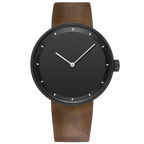 Men's Classic Minimalist Watch with Leather Strap