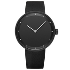Men's Classic Minimalist Watch with Leather Strap