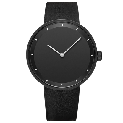 Men's Classic Minimalist Watch with Leather Strap