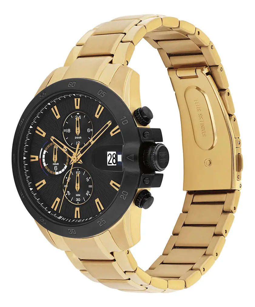 Tommy Hilfiger Gold Chronograph