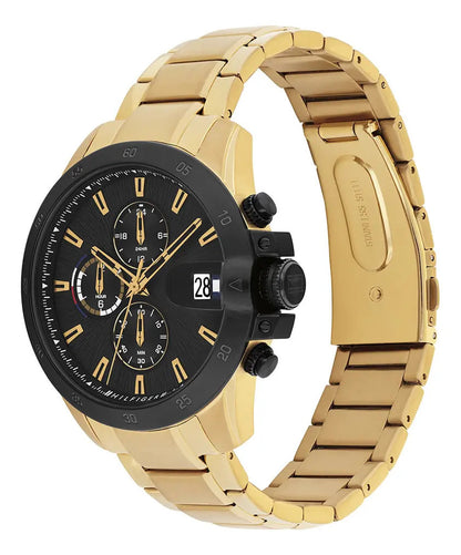 Tommy Hilfiger Gold Chronograph