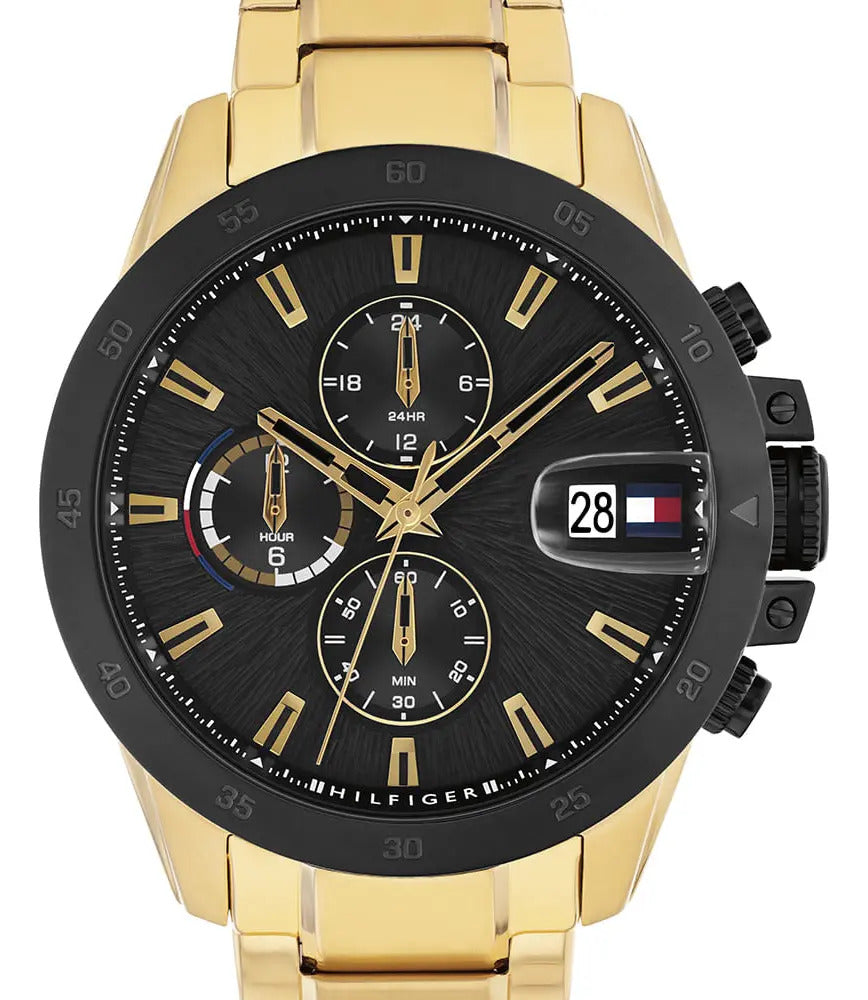 Tommy Hilfiger Gold Chronograph