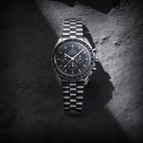 Omega Speedmaster Moonwatch Professional Men's Watch, Silver Black