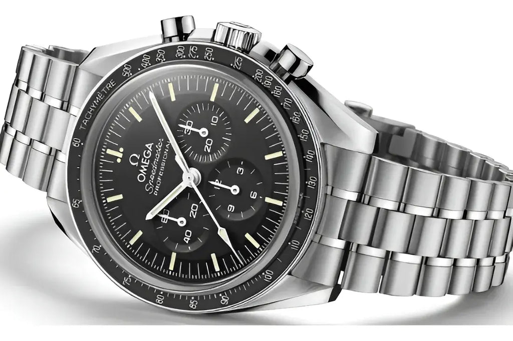 Omega Speedmaster Moonwatch Professional Men's Watch, Silver Black