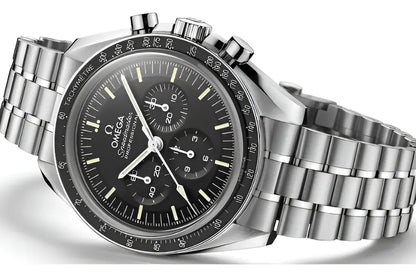 Omega Speedmaster Moonwatch Professional Men's Watch, Silver Black