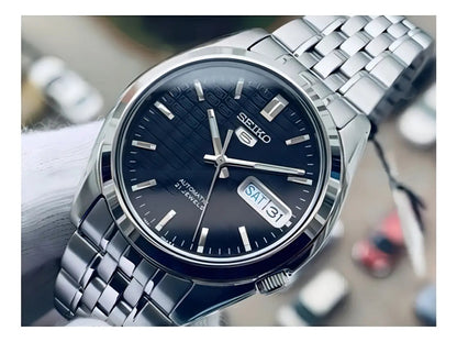 Seiko 5 Automatic Blue Dial Stainless Steel – 21 Jewels