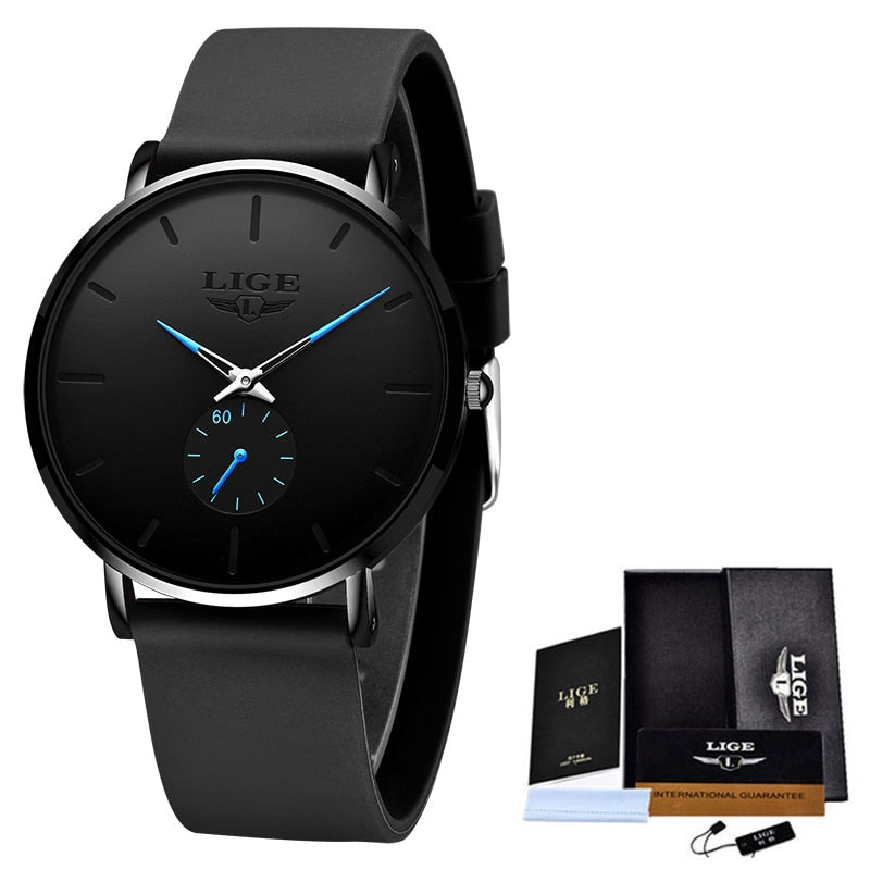 Men's Minimalist Steel Watch