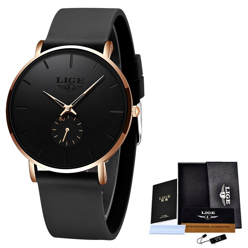 Men's Minimalist Steel Watch