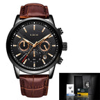 Men's Premium MP027 Watch with Leather Strap Plus