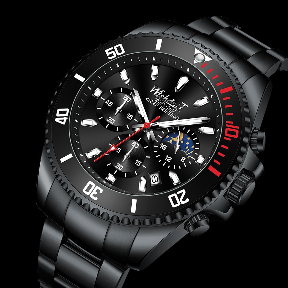 Men's Luxury Multifunctional Quartz Watch