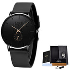 Men's Minimalist Steel Watch