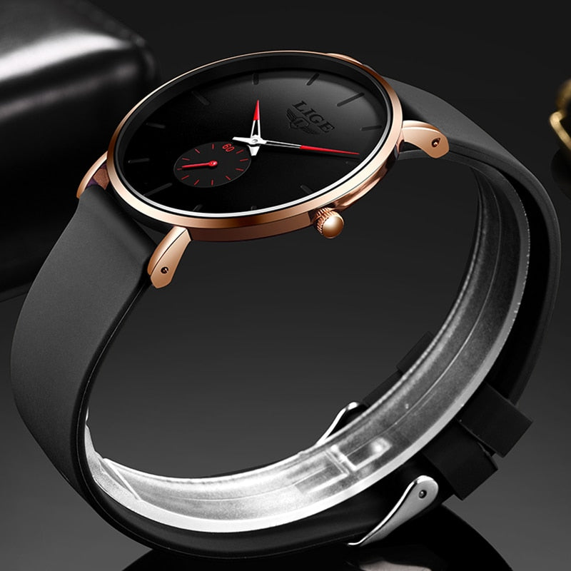 Men's Minimalist Steel Watch
