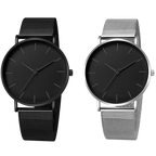 Men's Classic Minimalist Stainless Steel Watch