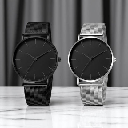 Men's Classic Minimalist Stainless Steel Watch