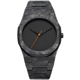 Men's Minimalist Carbon Watch