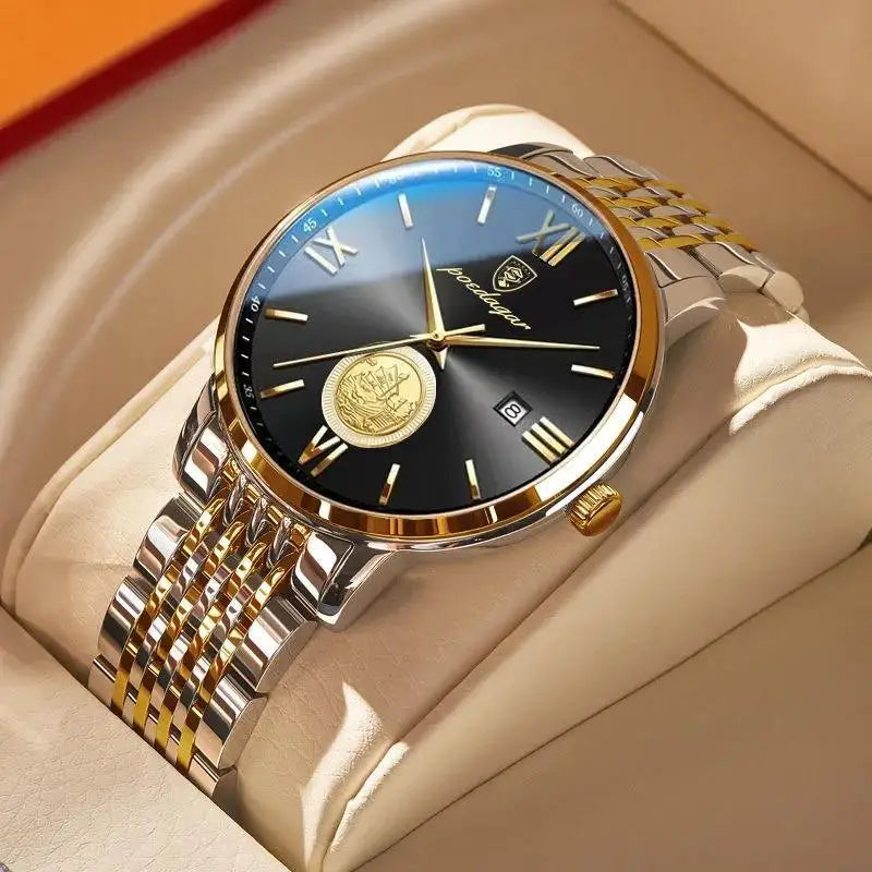 Men's Fortuna Elegant Quartz Steel Watch