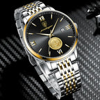 Men's Fortuna Elegant Quartz Steel Watch