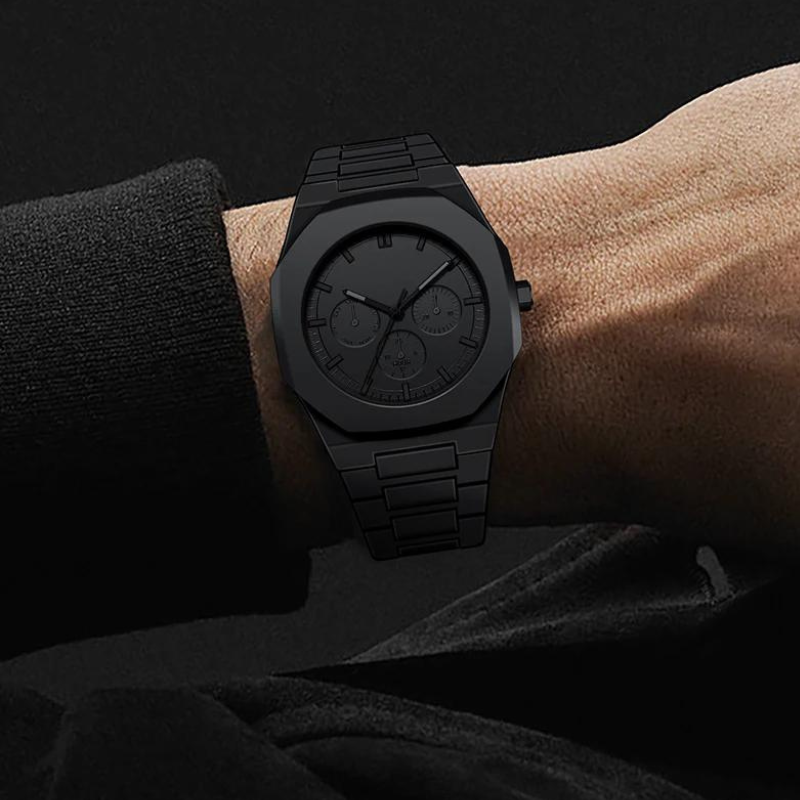 Men's Minimalist Black Watch