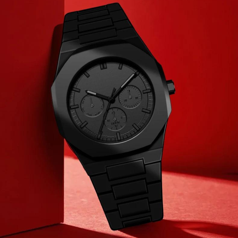 Men's Minimalist Black Watch