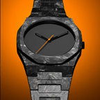 Men's Minimalist Carbon Watch